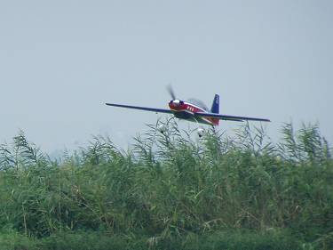 中村さんの着陸進入