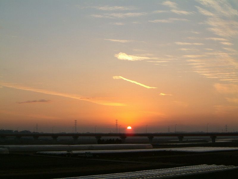 夕焼け