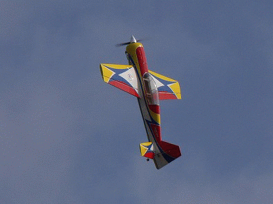 YAK-54の見事なトルクロール