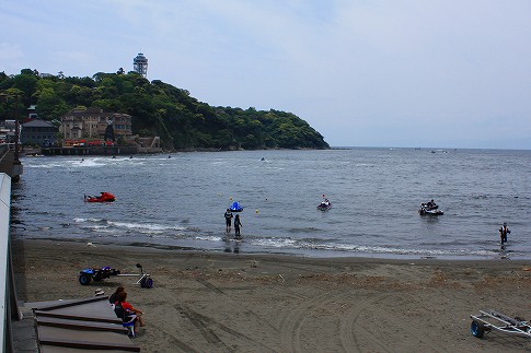海では水上バイク 海では水上バイク
