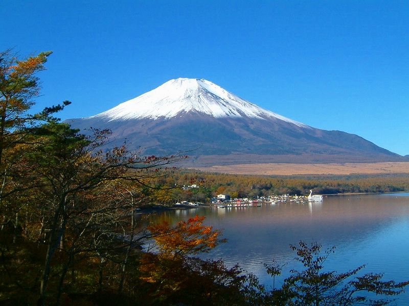 富士山バックの絶好のロケーション