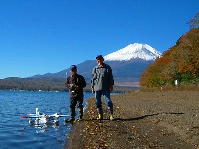 Y本さんとツーショット